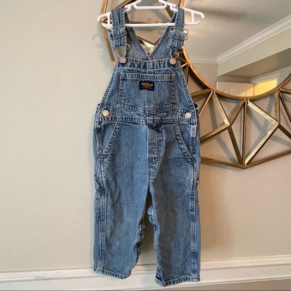 2T Oshkosh Denim Overalls